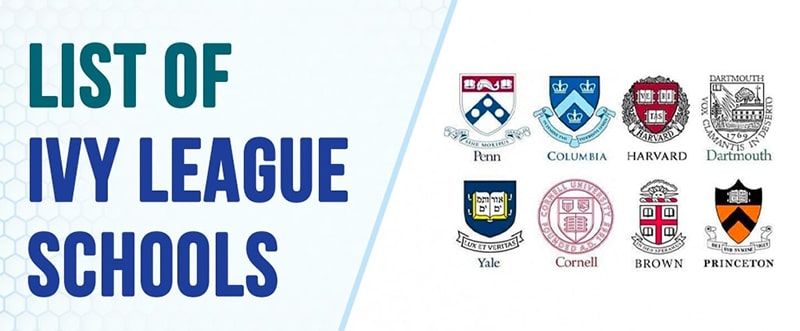 list of ivy league-